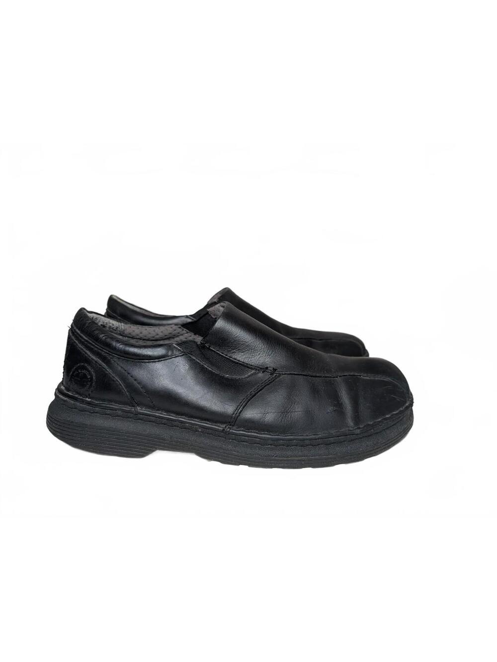 Dr. Martens Tevin Slip-On Black Leather Shoes Size 10 US